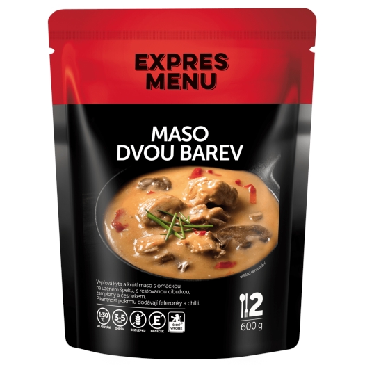 Maso dvou barev