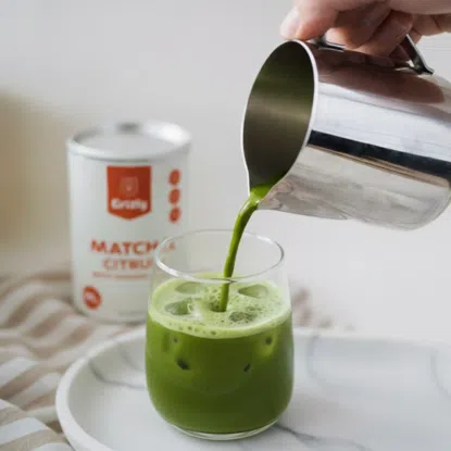 Matcha Citrus passion fruit