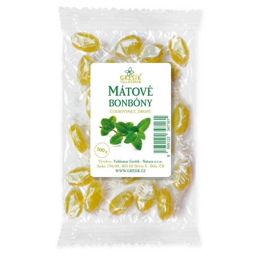 Mátové bonbóny