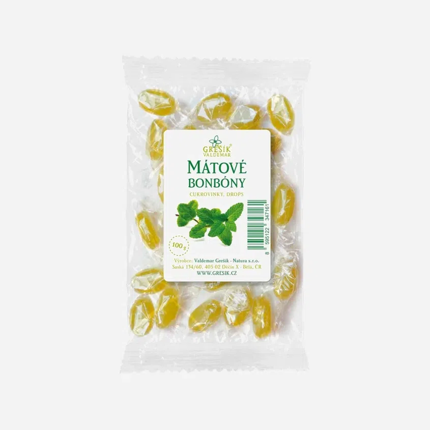 Mátové bonbóny