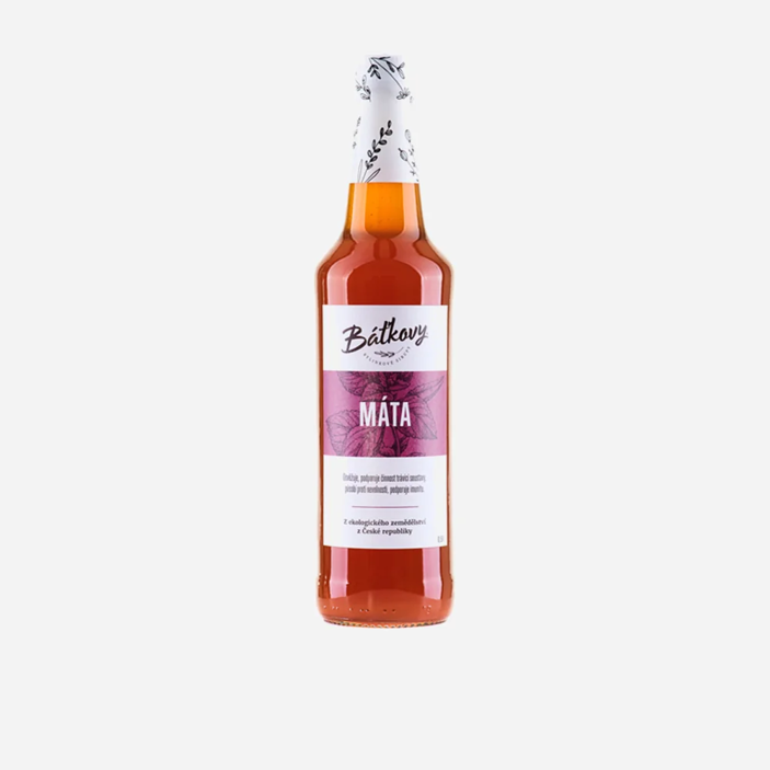 Mátový sirup