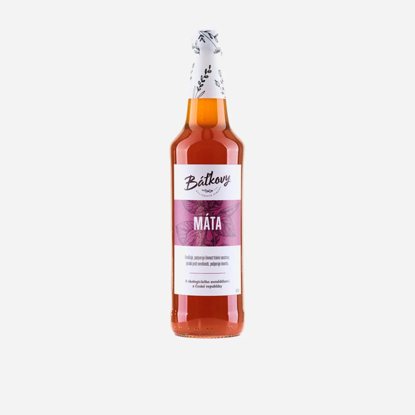 Mátový sirup