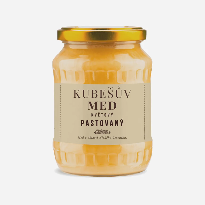 Med květový pastovaný (šlehaný)