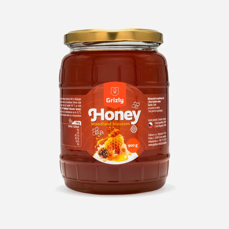 Med včelí květový smíšený lesní český 6 x 900 g