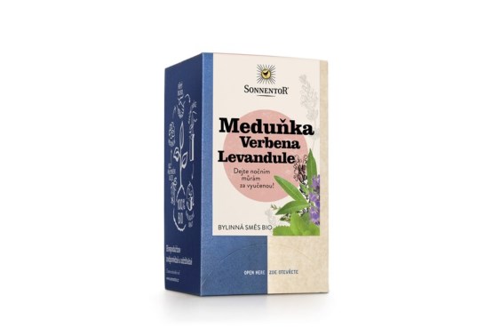Medovka, verbena a levanduľa BIO