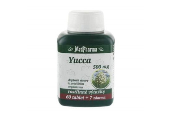 MedPharma Yucca 500 mg - expirace