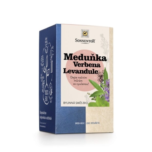 Meduňka Verbena Levandule bio 23,4g