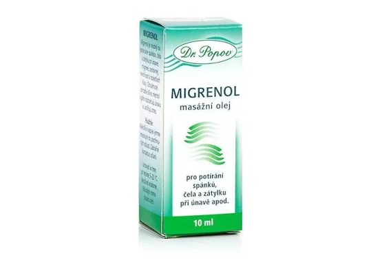 Migrenol masážní olej