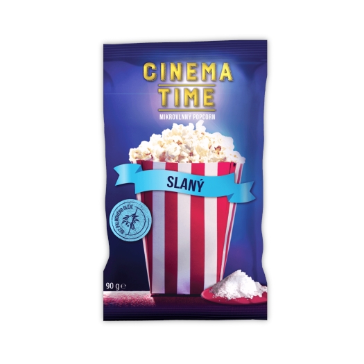 Mikrovlnný popcorn slaný