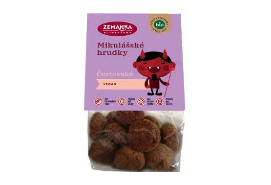 Mikulášské sušenky od čerta BIO