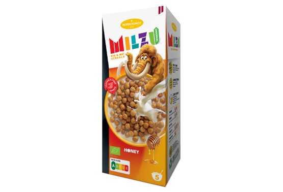 Milzu Cereální kuličky s medem BIO