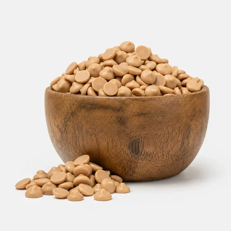 Mini čoko pecičky bílé slazené datlovým práškem BIO