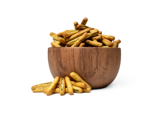 Mini Grissini bazalka a česnek