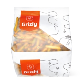 Mini Grissini bazalka a česnek