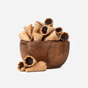 Mini kornoutky s hořkou čokoládou