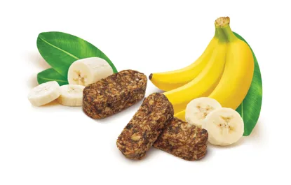 Mini müsli tyčinky s banány bez lepku