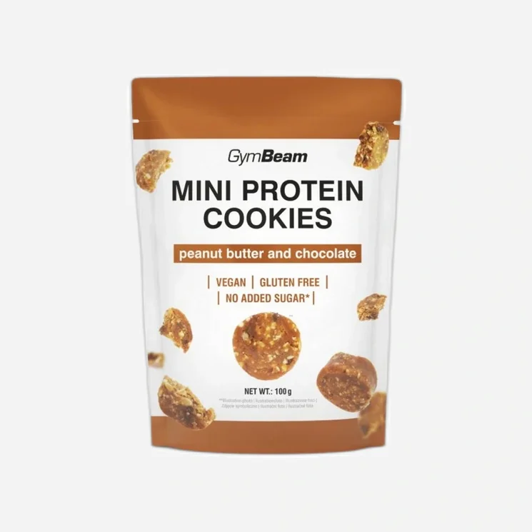 Mini Protein Cookies arašídové máslo s čokoládou