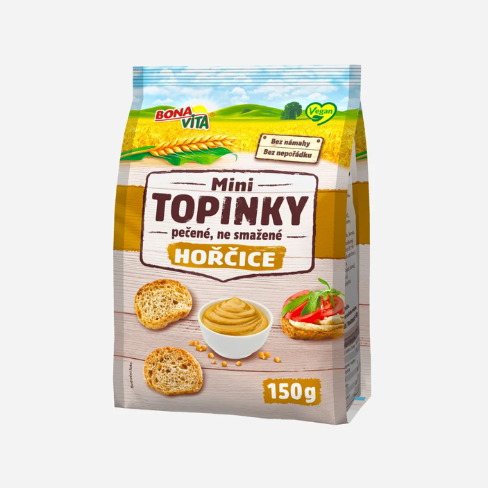 Mini topinky hořčice
