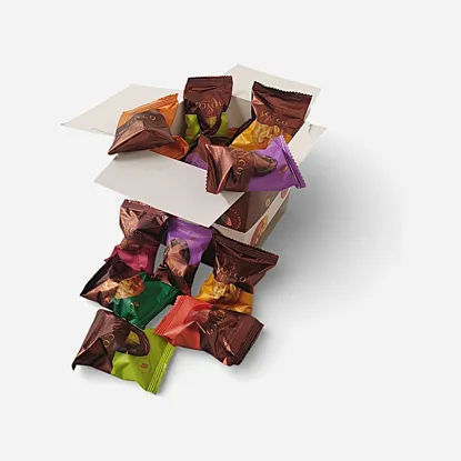 MIX sušeného ovoce v čokoládě s ořechy