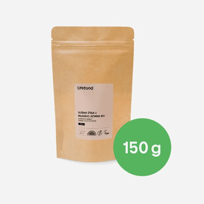 Mladý ječmen – sušená šťáva BIO