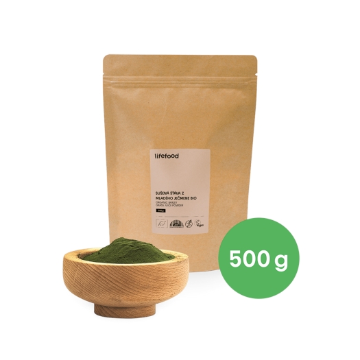 Mladý ječmen – sušená šťáva BIO
