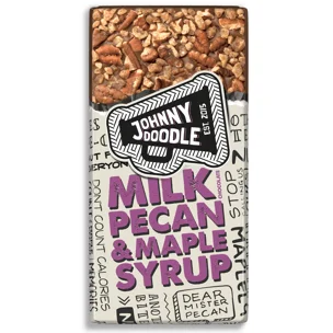 Mléčná čokoláda, pekanové ořechy a javorový sirup - expirace