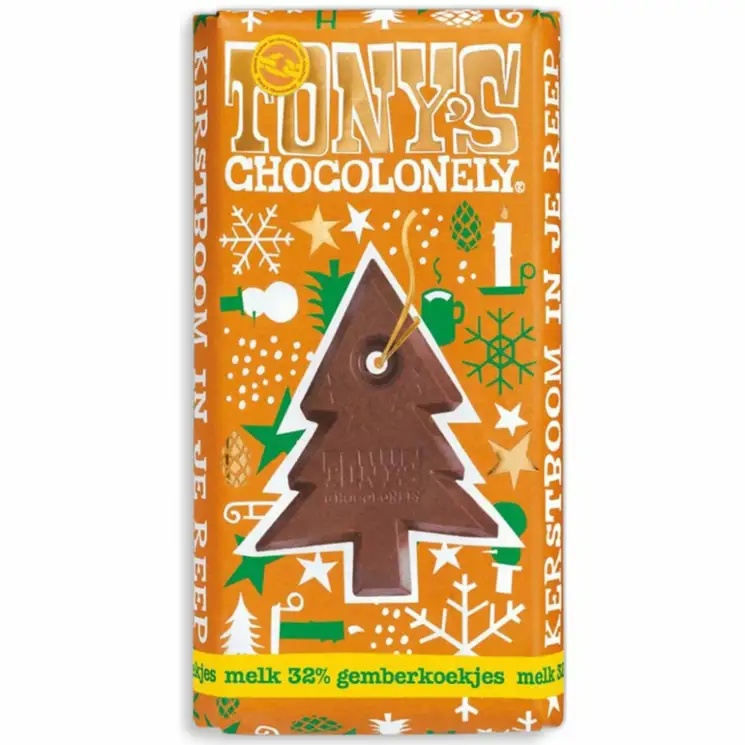 Mléčná čokoláda vánoční perníček - expirace 18.5.2026