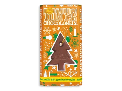 Mléčná čokoláda vánoční perníček