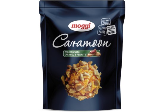 Mogyi Caramoon popcorn karamelový s arašidmi