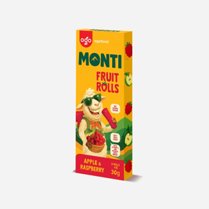 MONTI ovocná trubička "Jablko-Malina" 30g (2x15g)
