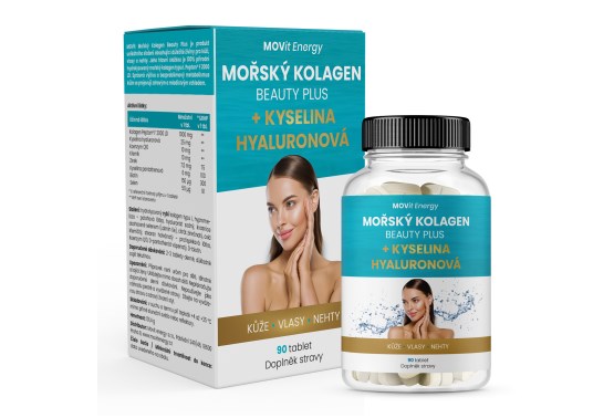 Mořský kolagen Beauty Plus a kyselina hyaluronová