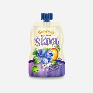 Mošt jablko a borůvka