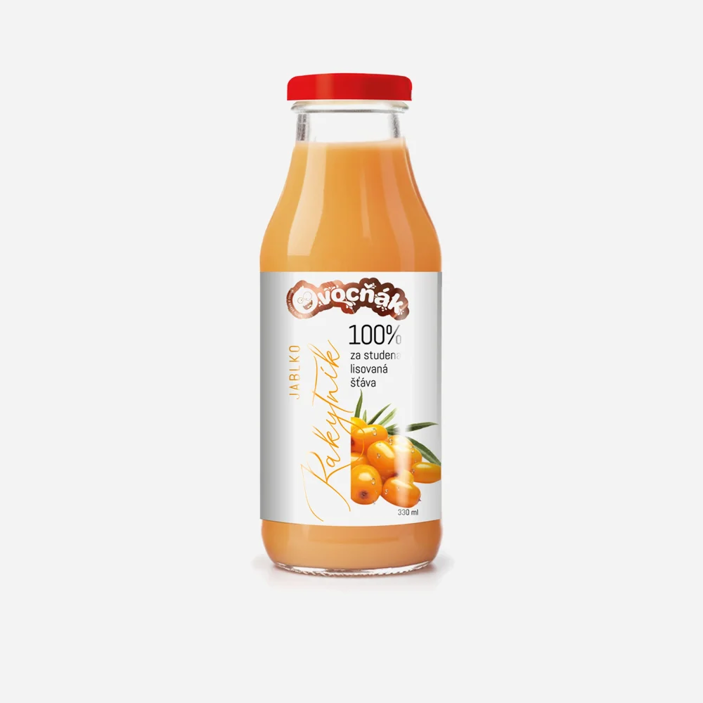 Mošt jablko a rakytník