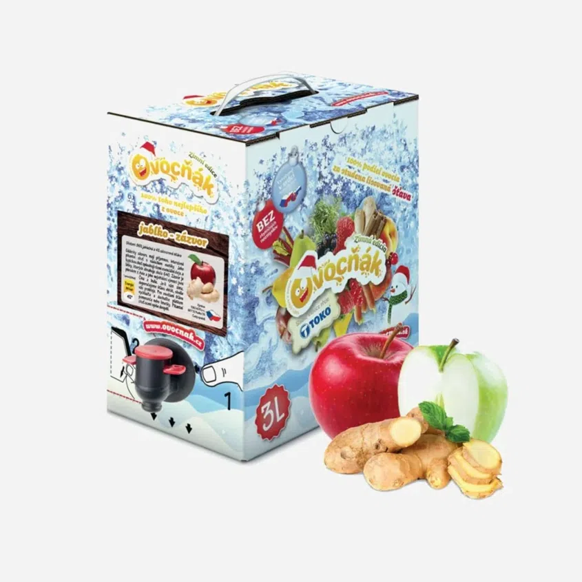 Mošt jablko a zázvor