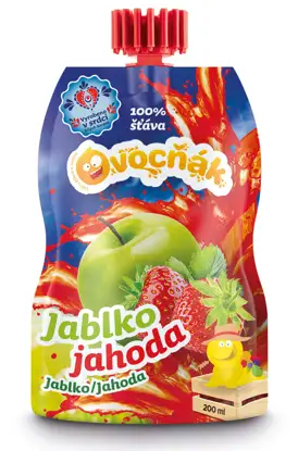 Mošt jablko - jahoda