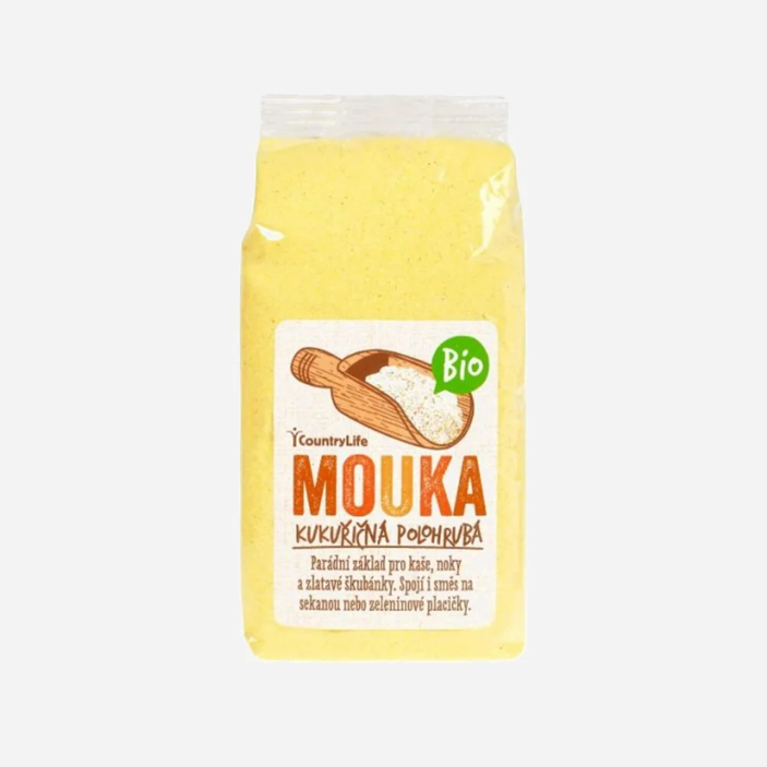 Mouka kukuřičná polohrubá BIO