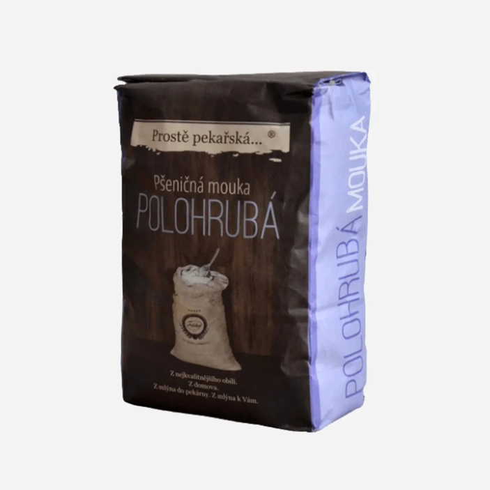 Mouka pšeničná polohrubá