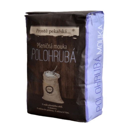 Mouka pšeničná polohrubá