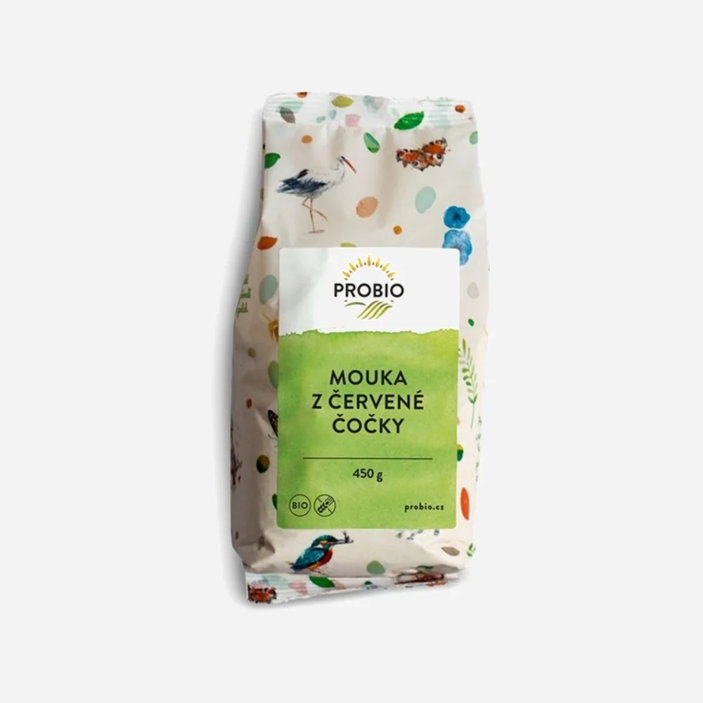Mouka z červené čočky BIO
