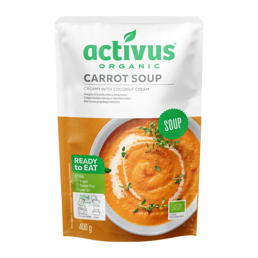 Mrkvová polévka krémová BIO