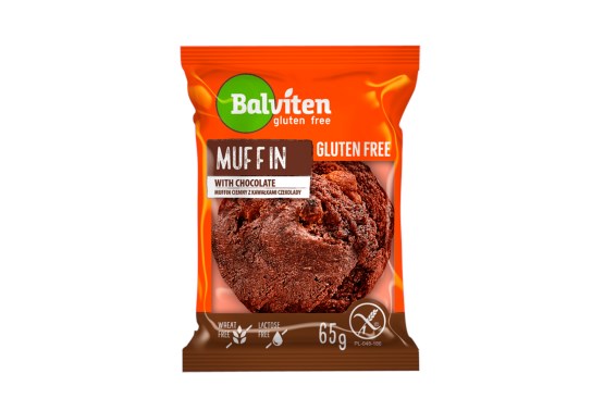 Muffin čokoládový s kúskami čokolády bez lepku