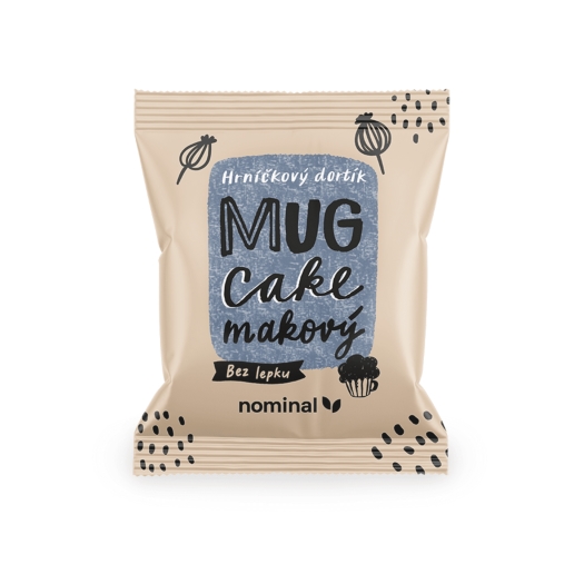 Mug cake hrníčkový dortík makový