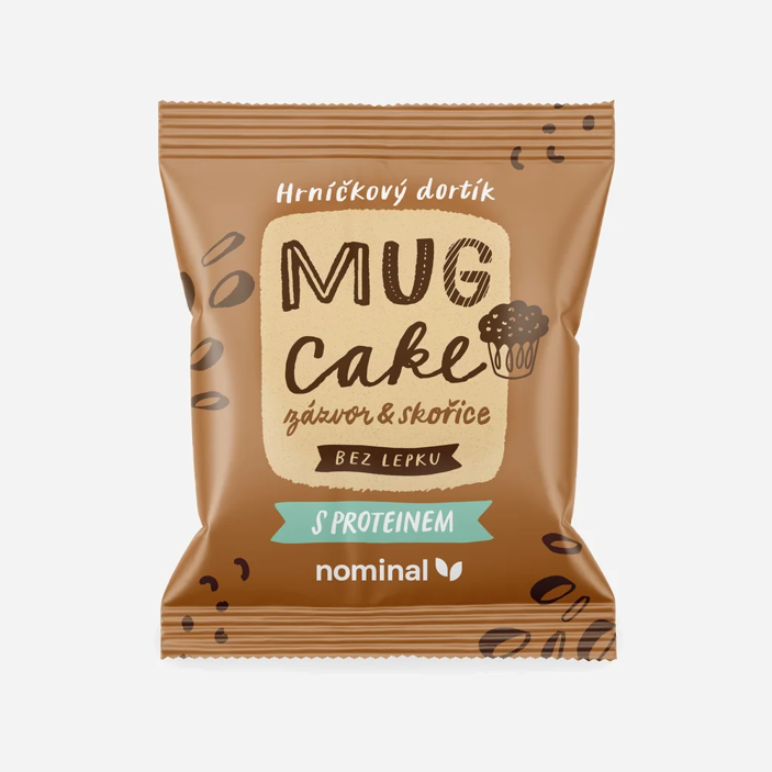 Mug Cake zázvor a skořice s proteinem