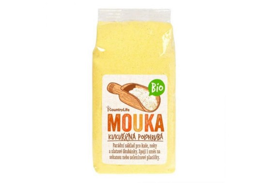 Múka kukuričná polohrubá BIO