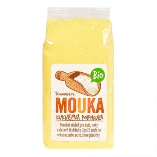 Múka kukuričná polohrubá BIO