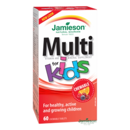 Multi Kids multivitamín tablety na cucání pro děti