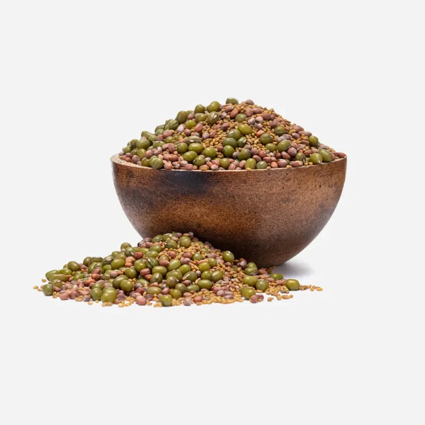 Mungo, alfalfa, ředkev BIO mix semínek na klíčení