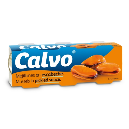 Mušle v marinádě 3x80 g