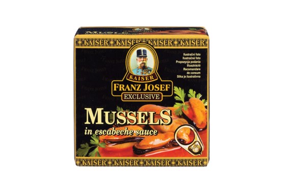 Mušle v náleve Escabeche