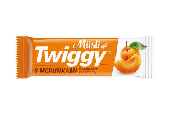 Müsli ovocná s meruňkami v jogurtové polevě